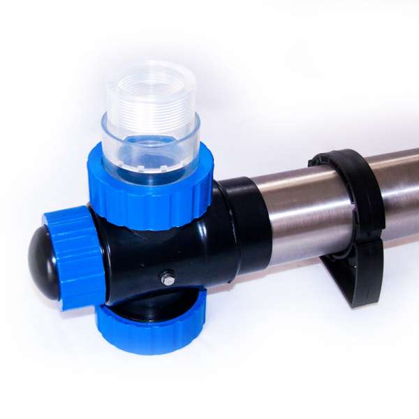 UVC Teichklärgerät Eco 75 W Edelstahl für IBC Filter Teichpflege