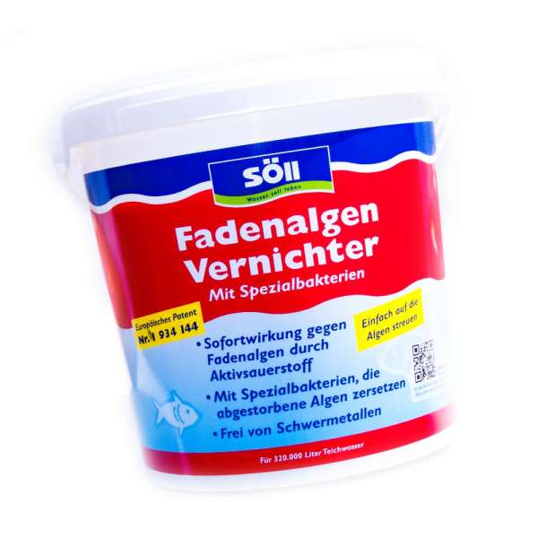 10 kg Vernichter gegen Fadenalgen Söll bis 320000l