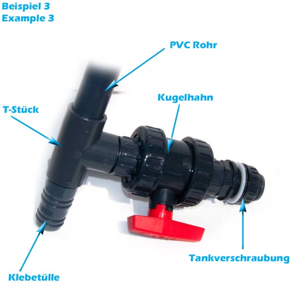 Bauanleitung zum Kleben von PVC Fittings für Teichbau | Teichpflege