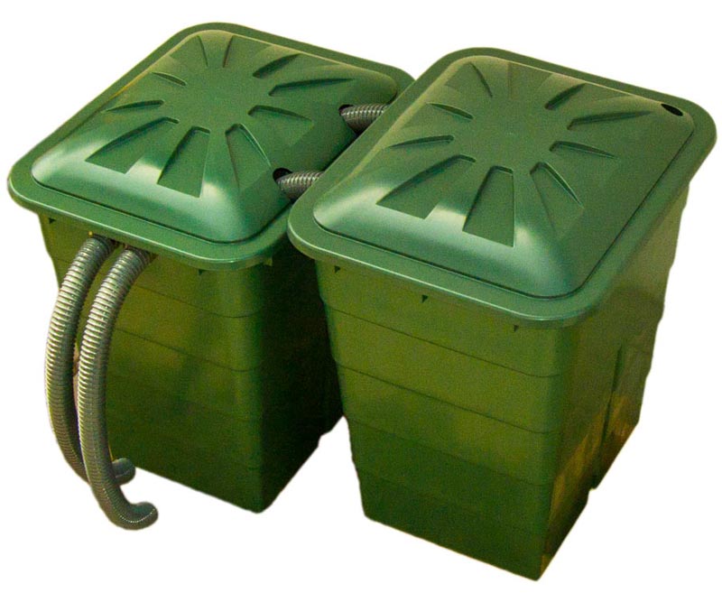 Teichfilteranlage mit 2 Filterstufen Teichpflege