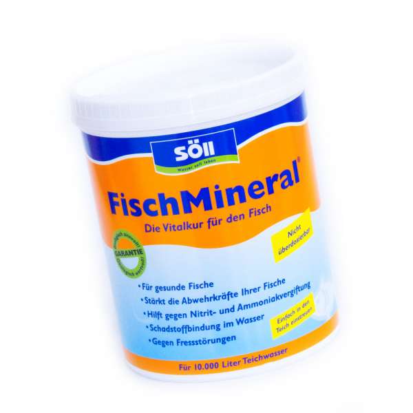 Söll FischMineral 1kg bis 10000l Teichwasser