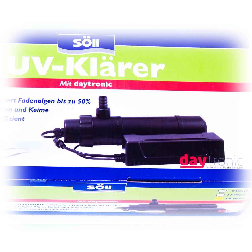 11W Söll UVC Teichklärer mit Daytronic Teichpflege