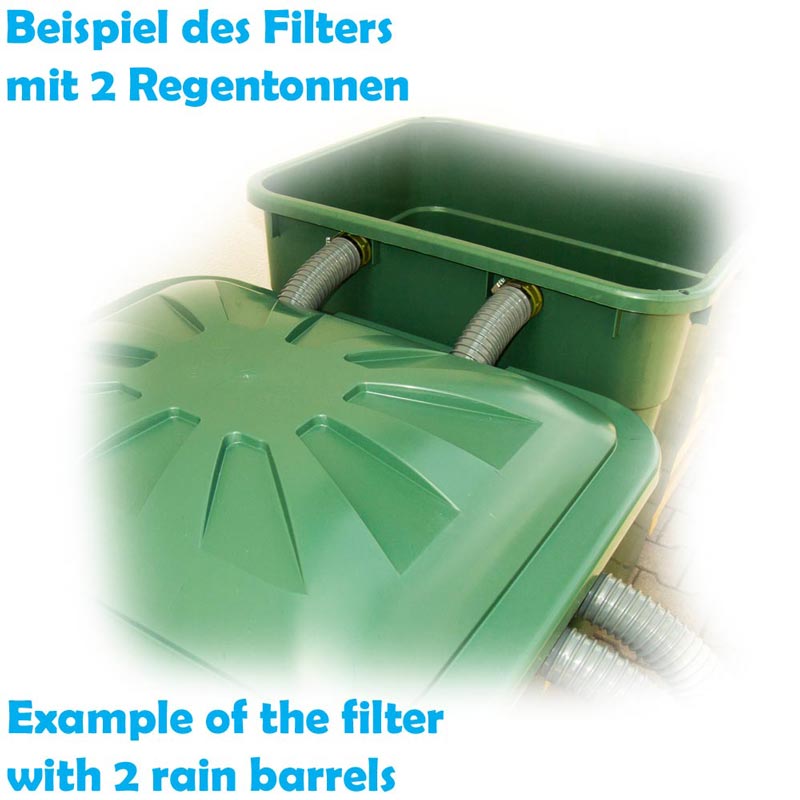 Teichfilteranlage mit 2 Filterstufen Teichpflege