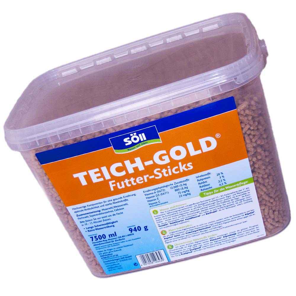 Söll TeichGold Fischfutter 7,5l Teichpflege