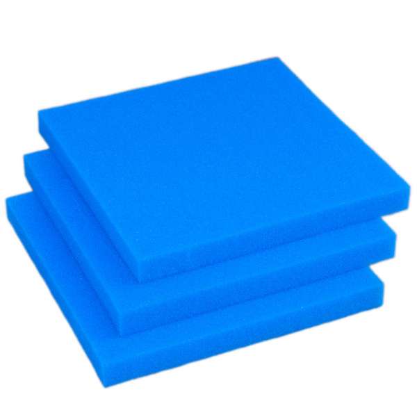 Feine Filtermatten 50x50x5 cm im 3er Pack