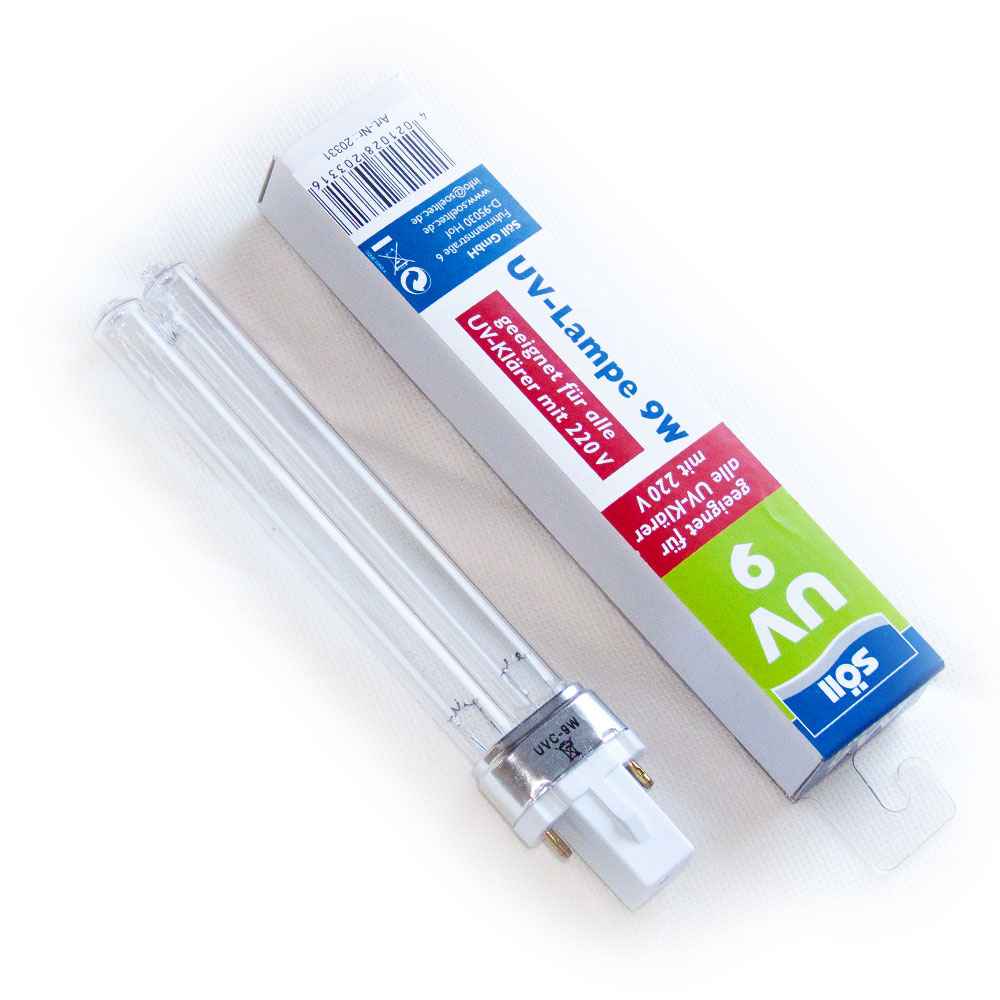 Söll UV Lampe 9W 220/230V Ersatzteil 20331 für UVC Klärer am Titan