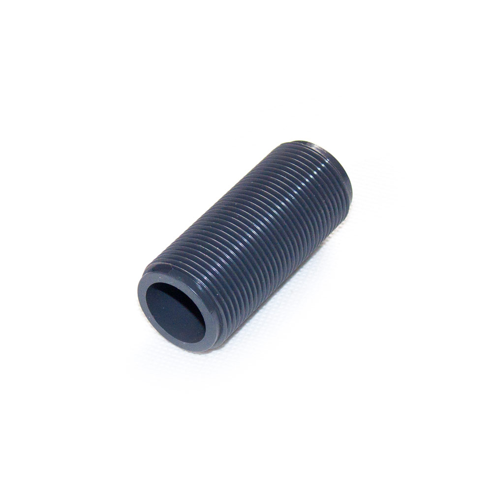 G 3/4 Zoll x 60mm Gewinderohr PVC Kunststoff Plastik 