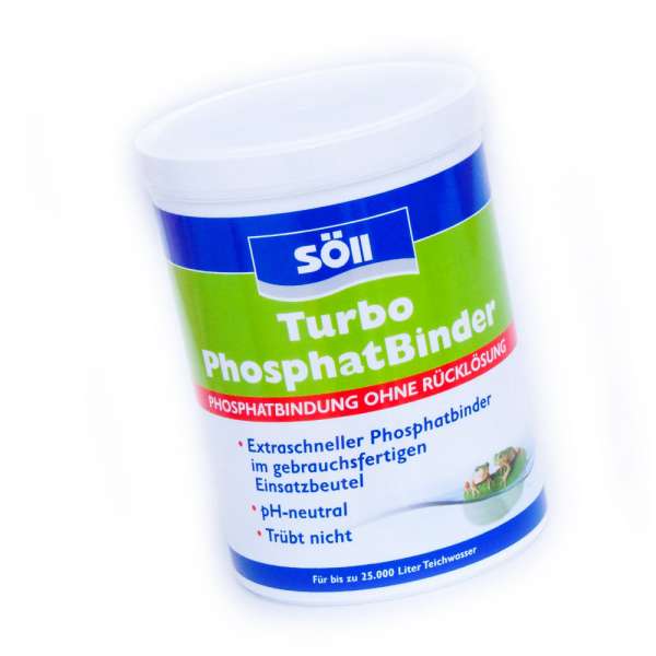 Söll Turbo Phosphat Binder 600g für Teiche bis 25000l Wasser