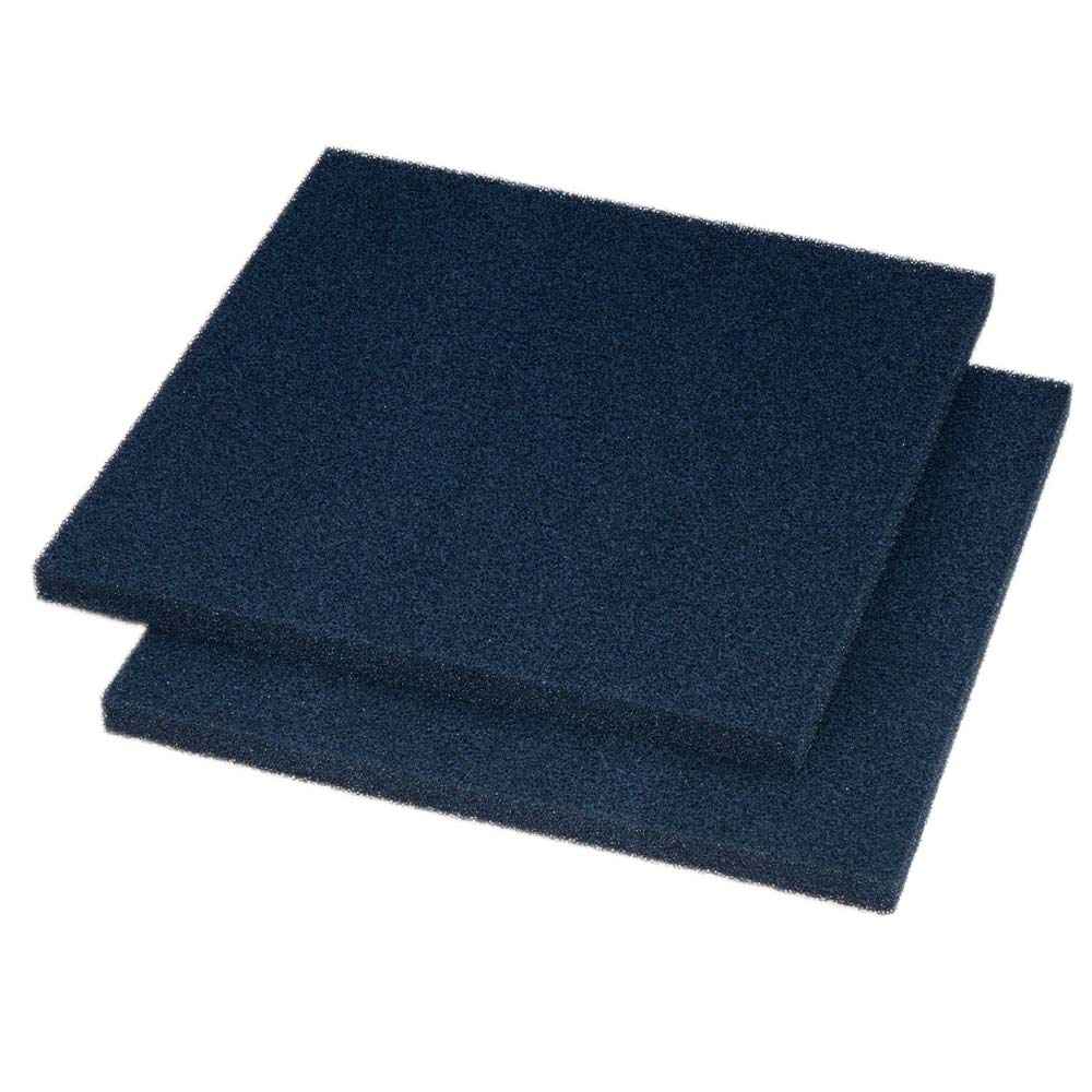 Aktivkohle Filtermatten 2 Stück 50x50x3 cm Teichpflege