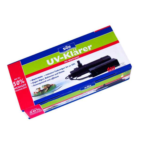 9 Watt UVC Klärer Söll für Teichfilter Teichpflege