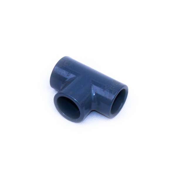 T-Stück PVC-U 25 mm als Verteiler für Teiche