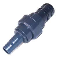 Vorschau: 32 und 50 mm Schlauchverbinder mit Verschraubung aus PVC Vorschau: 32 und 50 mm Schlauchverbinder mit Verschraubung aus PVC