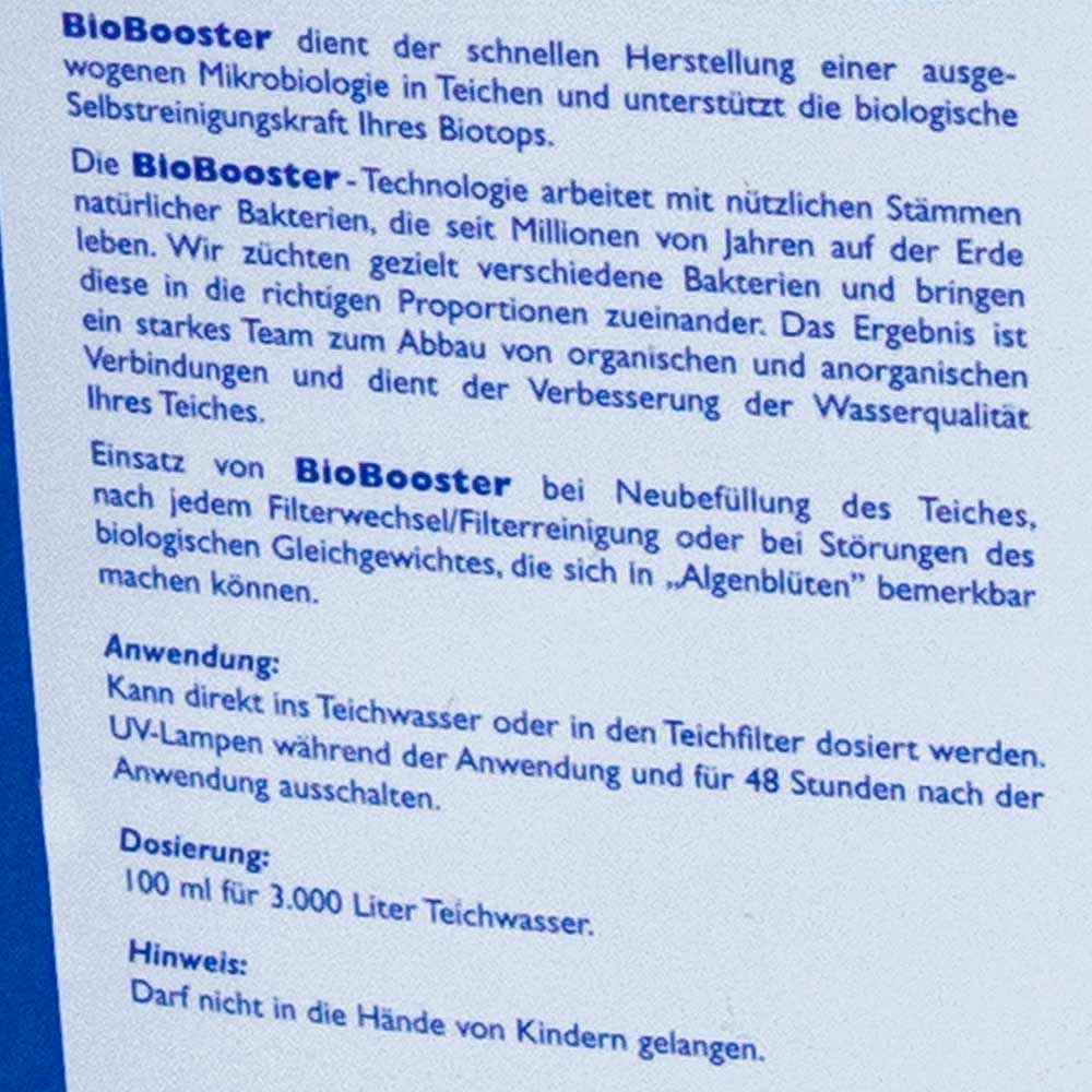 Söll BioBooster Bakterien 5 l für 150000 l Teichwasser Teichpflege