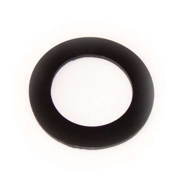 Flachdichtung 77 x 50 x 3 mm aus EPDM Gummi als Ring