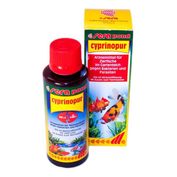 Sera Pond Cyprinopur 250ml gegen Fischkrankheiten