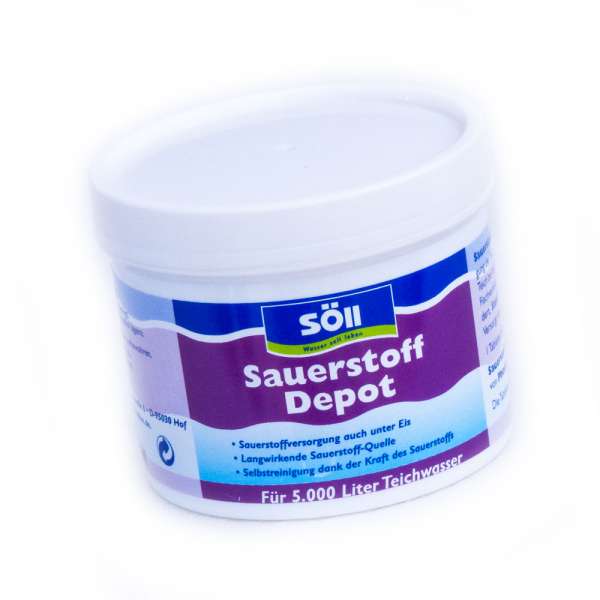 Söll Sauerstofftabletten 10 Stück für Teiche bis 5000 l Wasser