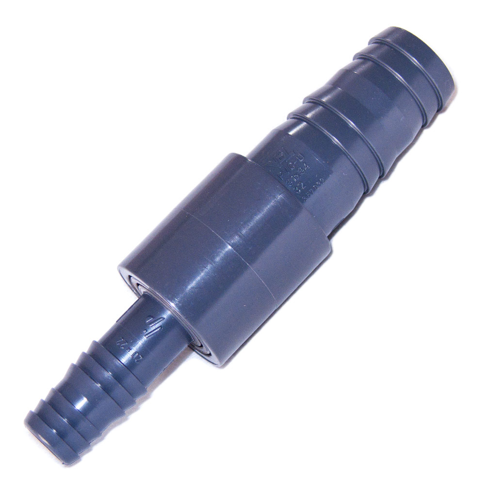 1 2 3 5 oder 10 Stck Schlauchverbinder 20 mm 18 mm RGV gerader reduziert schwarz 