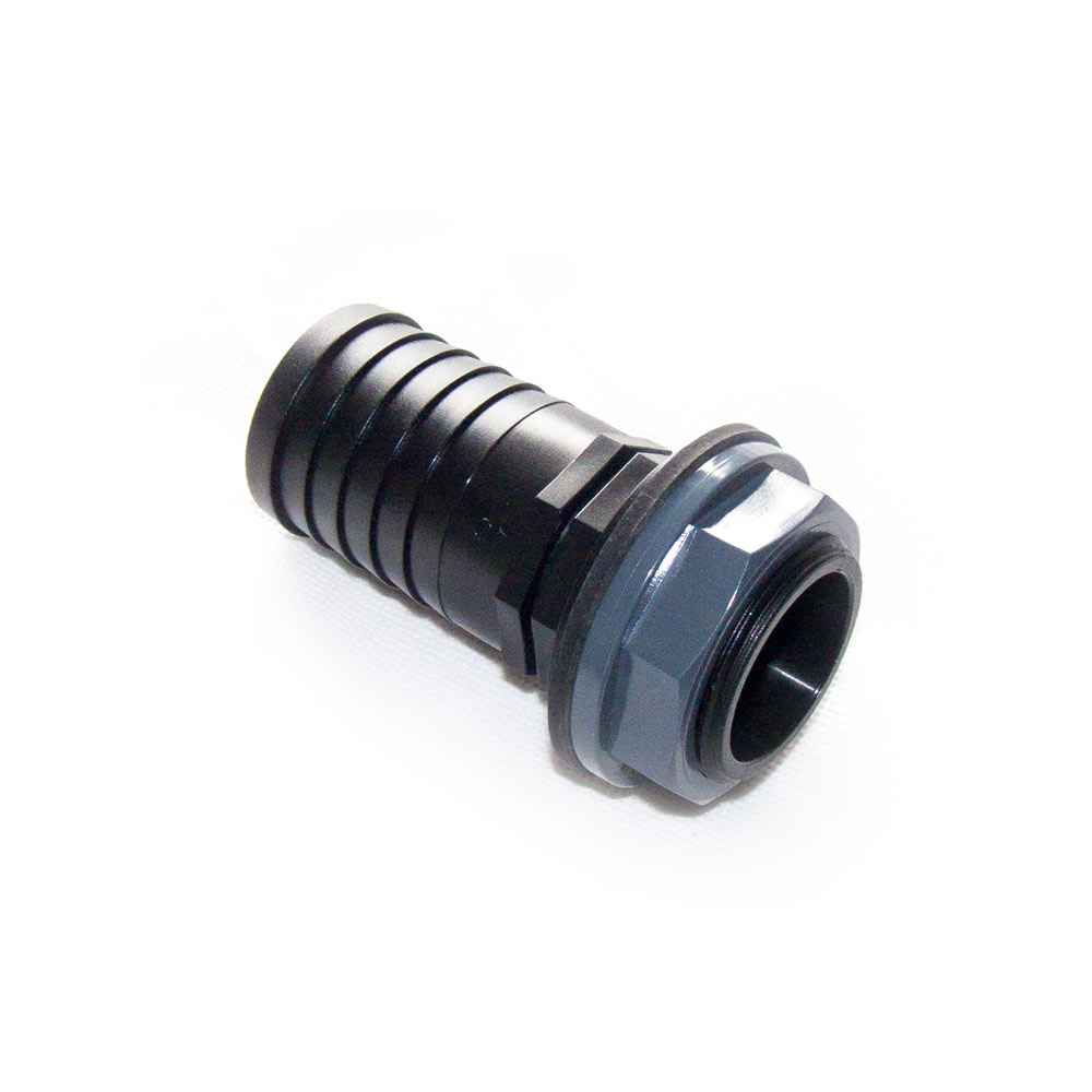 PVC-Schottverschraubung Mit Doppelgewinde, 3/4" AG X 1/2" IG – Für Regentonne, Aquarium & Pool