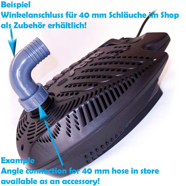 Teichpumpen Anschluss Teichpflege